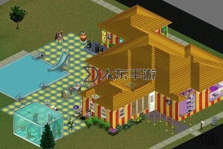 模擬人生1的房屋,模擬人生1 房屋圖1