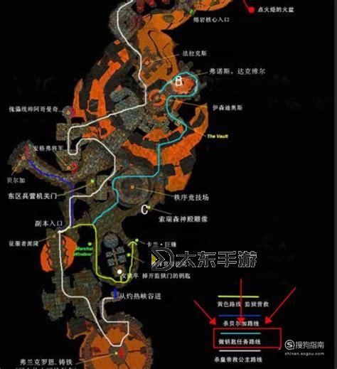 魔獸世界懷舊服黑石酒吧路線圖2