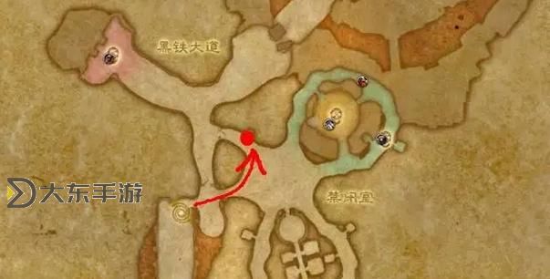 魔獸世界懷舊服黑石酒吧路線圖1