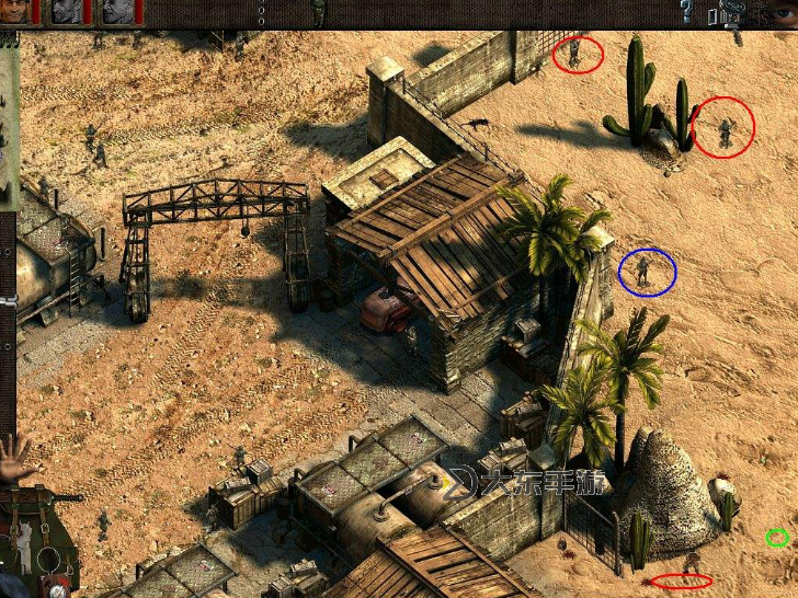 盟軍敢死隊(duì)3關(guān)卡,盟軍敢死隊(duì)3圖文全攻略圖2