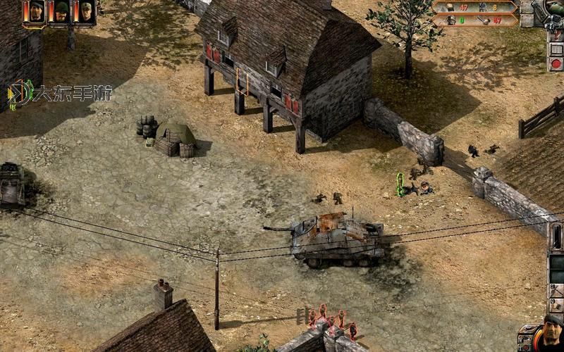 盟軍敢死隊(duì)2秘境,盟軍敢死隊(duì)2 第三關(guān)圖1