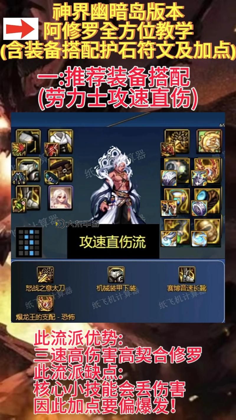 dnf阿修羅全技能詳解圖1
