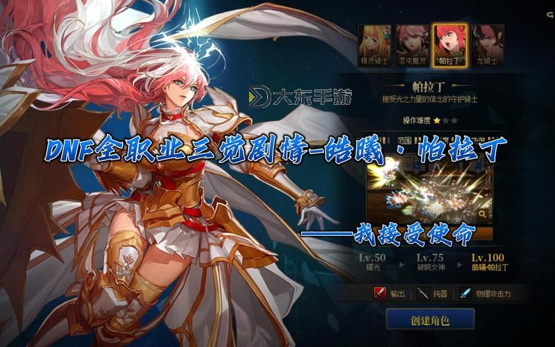 dnf帕拉丁是什么職業(yè)圖1