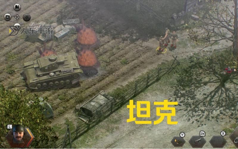 盟軍敢死隊3伏擊車隊圖2