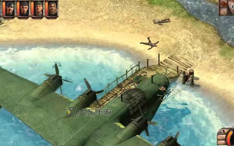 盟軍敢死隊2第2關(guān)-盟軍敢死隊2第6關(guān)攻略圖2