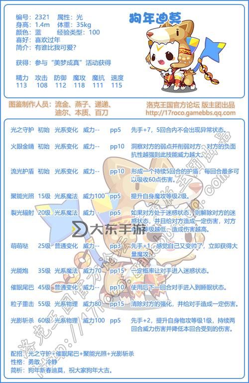 洛克王國迪莫種族屬性解析:探索迪莫的獨(dú)特特性與實(shí)力圖1