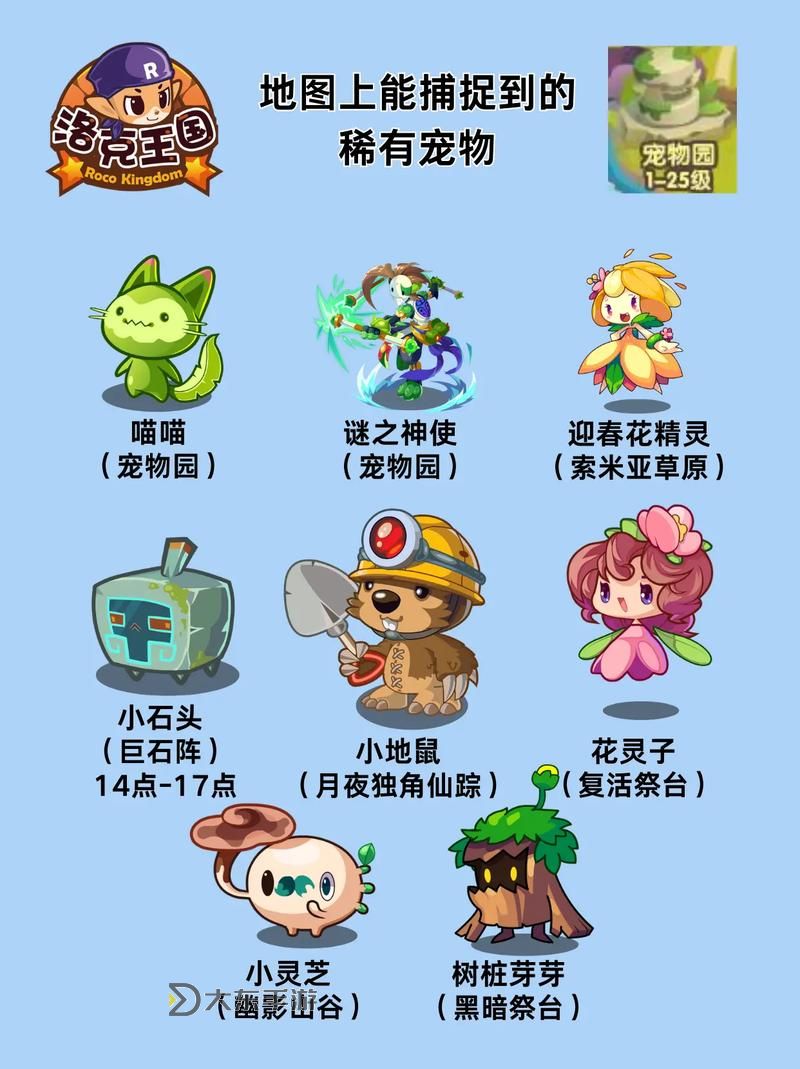 洛克王國(guó)小草蟲在哪抓圖1