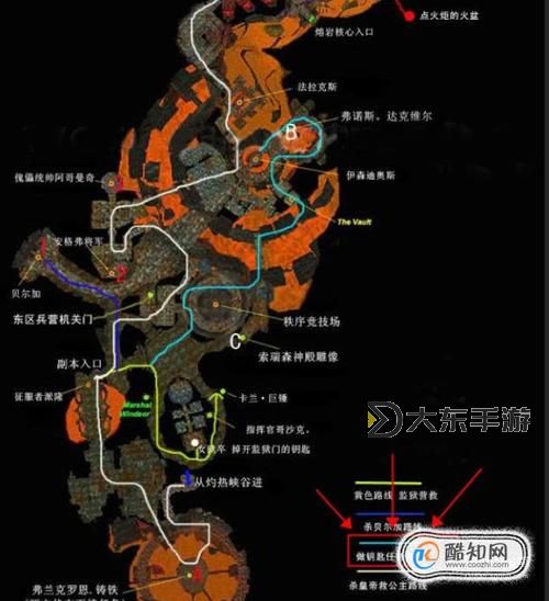黑石深淵元帥攻略:救援路線詳細(xì)圖解與策略解析圖2