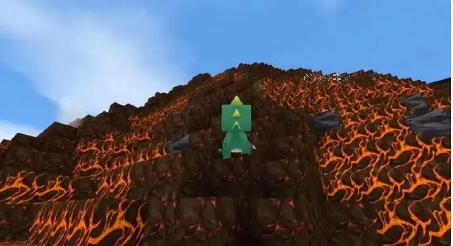 迷你世界冒險模式火山在哪里找圖2