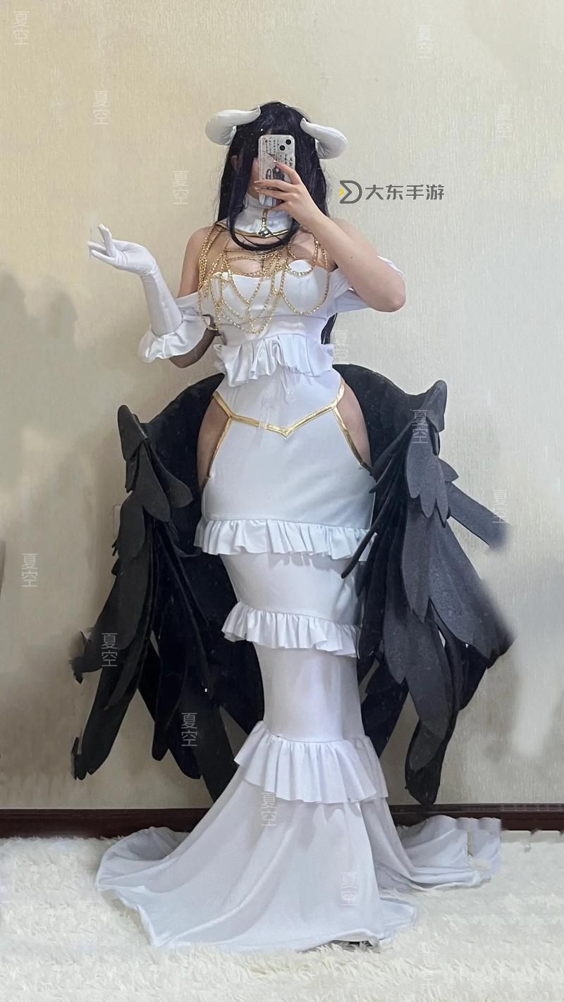 暗影之劍暗影女王cos:深夜中的魔幻魅影圖1