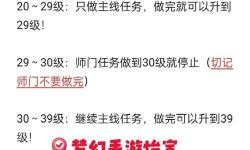 問(wèn)道新區(qū)升級(jí)攻略：快速提升等級(jí)的實(shí)用指南