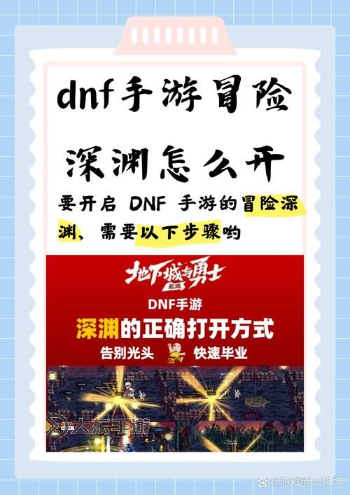 DNF時(shí)空之門深淵怎么解鎖詳解及攻略指南圖1