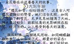 在小小的花蕾深處：XL櫻花的翻譯與美麗綻放