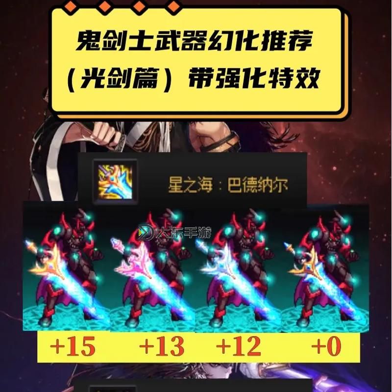 DNF最值得幻化的鬼劍士武器盤點:提升戰(zhàn)力的最佳選擇圖1