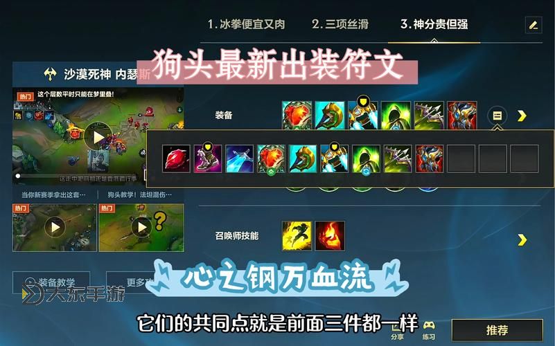全面解析:狗頭出裝順序詳解與實(shí)用技巧圖2