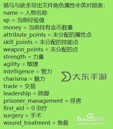 騎馬與砍殺導(dǎo)入導(dǎo)出修改數(shù)據(jù)詳細指南圖1