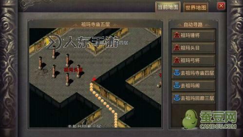 熱血傳奇手游祖瑪閣怎么走圖解:詳細(xì)攻略與路線指南圖2