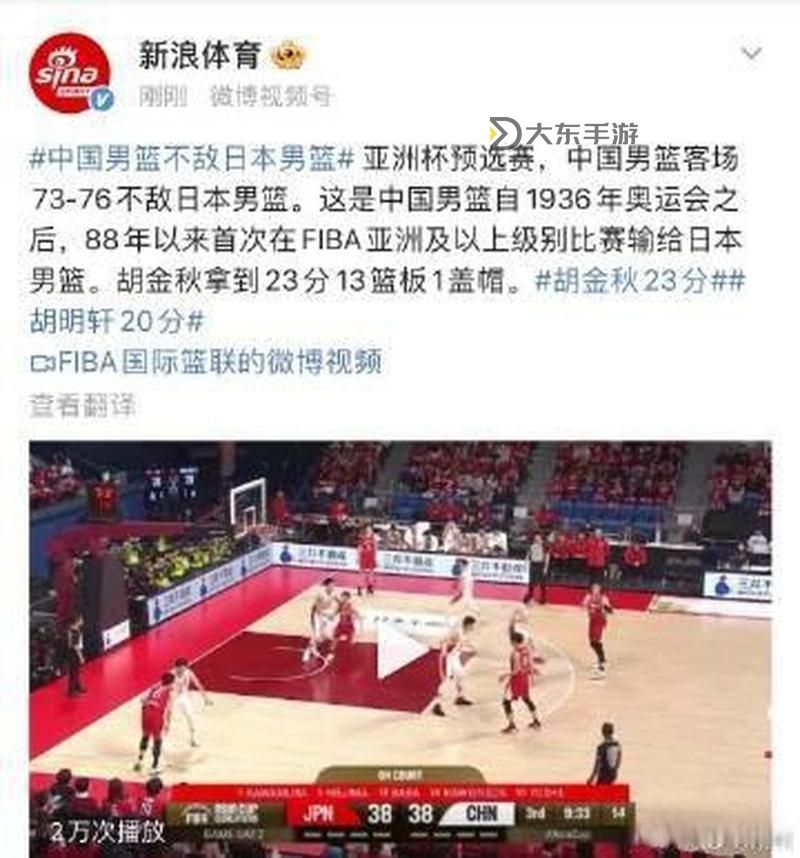 中國男籃88年紀錄被打破:新紀錄引發(fā)熱議圖1