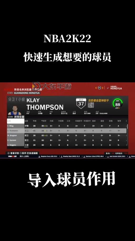 NBA2K14自由球員名單詳解:全部可用自由球員一覽圖1