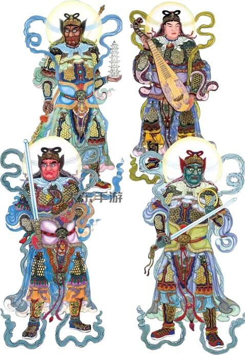 四大天神叫什么名字？揭秘天界四大守護(hù)神的名字圖2