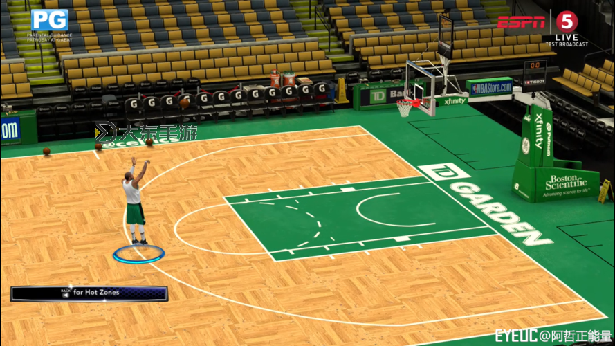 NBA2K14怎么顯示投籃條詳細(xì)操作指南圖2