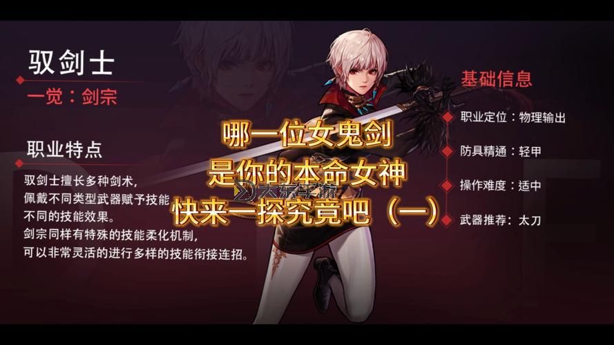 馭劍士刷圖加點(diǎn)指南：高效提升戰(zhàn)力的最佳方案圖1