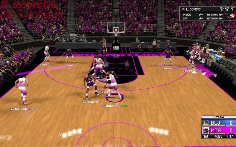 NBA2K21鍵盤操作指南:如何高效進行叫擋拆策略圖2
