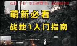戰(zhàn)地1怎么玩單人模式攻略指南