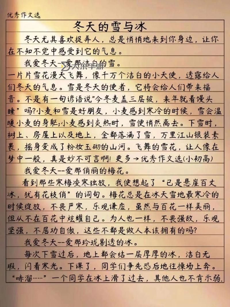 做錯一道題放一個冰塊作文：冰封錯誤的溫度圖2