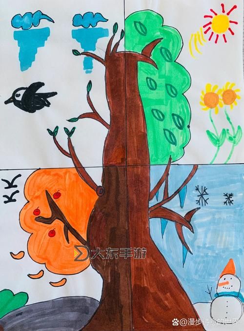天天高日色:描繪四季變換的自然畫卷圖1