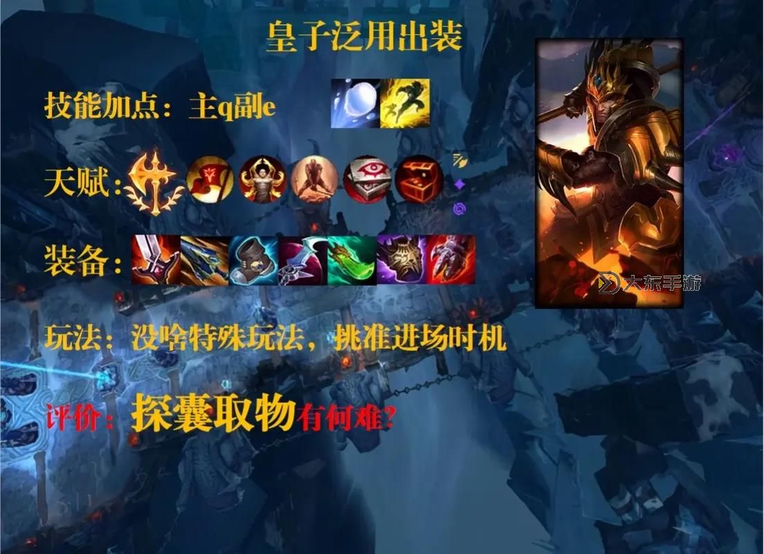 皇子打肉怎么出裝:坦克流與輸出流最佳搭配指南圖2