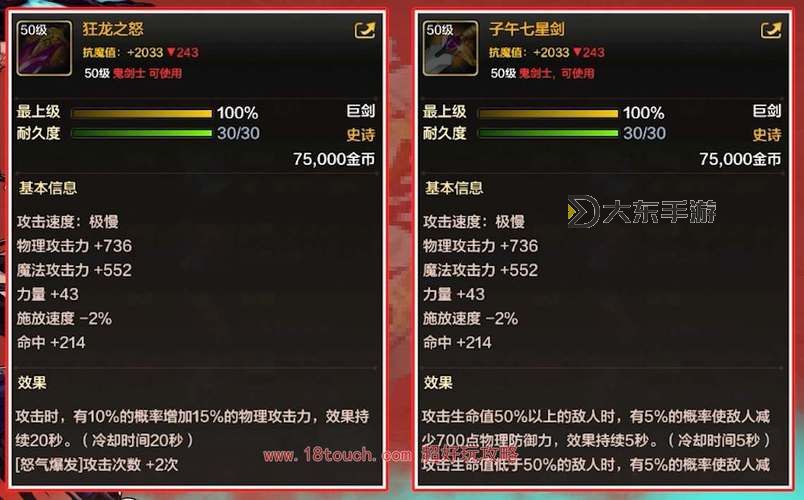 DNF狂戰(zhàn)士105級史詩畢業(yè)裝備全解析與搭配指南圖2