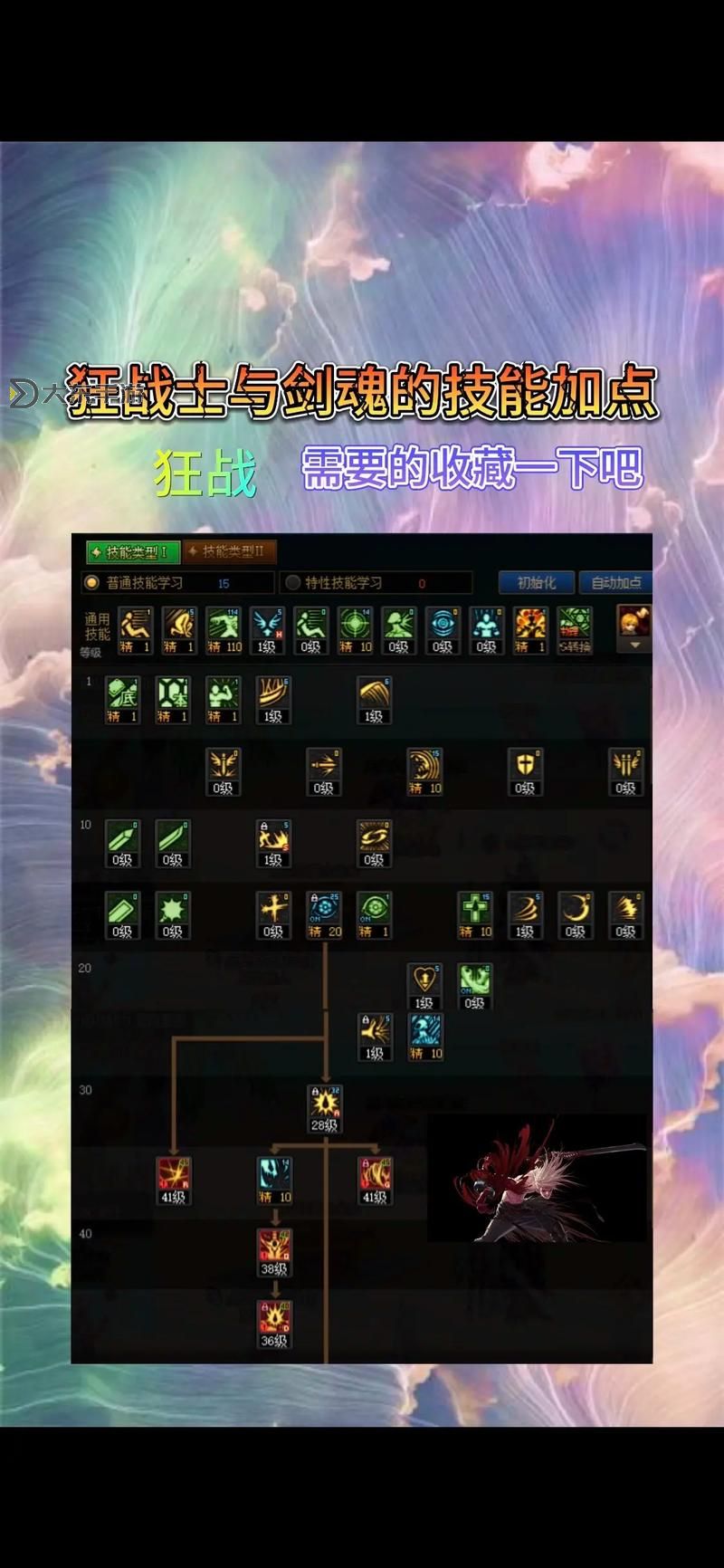 2024最新版狂戰(zhàn)士加點指南:最強加點方案一覽圖1
