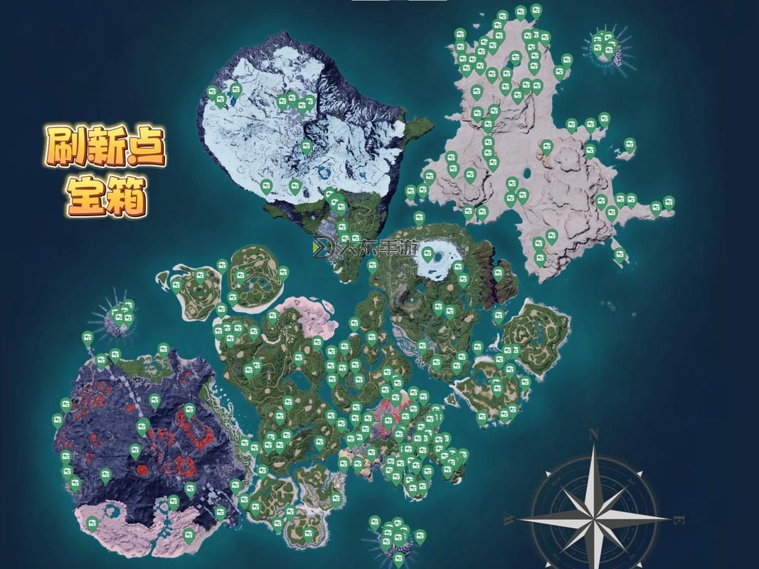 《幻獸帕魯》云海鹿捕捉位置一覽 093云海鹿在哪圖1